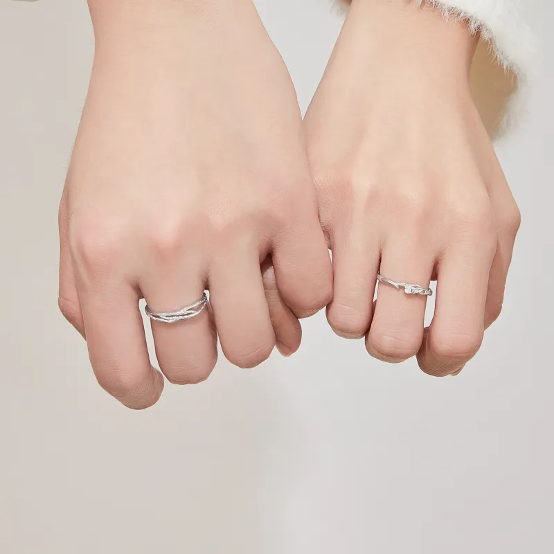 MOLADY S925 Silver Rings Unisex-6