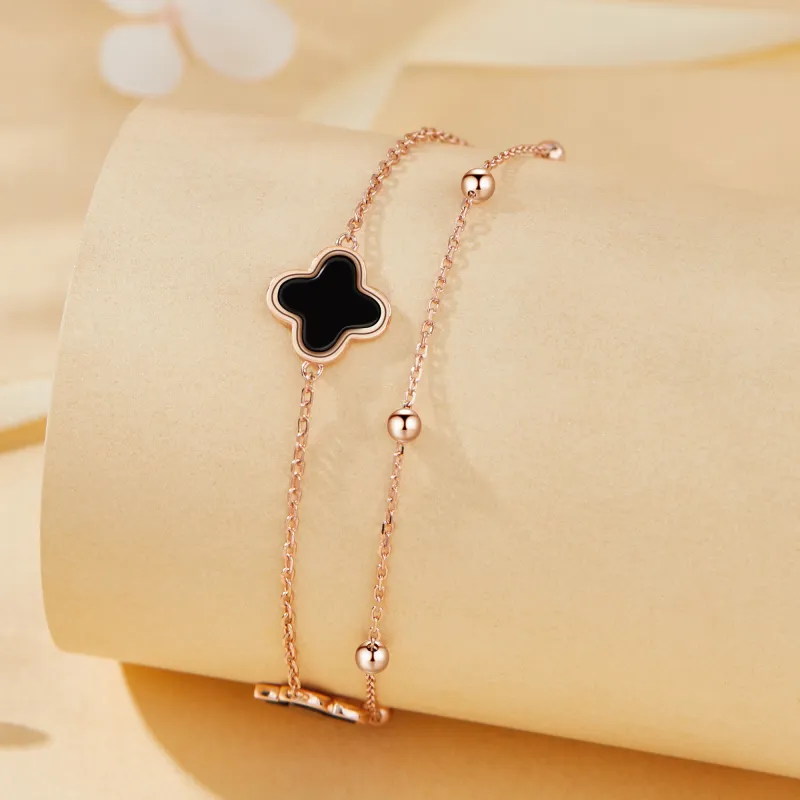 MOLADY S925 Silver Anklets Women's-2