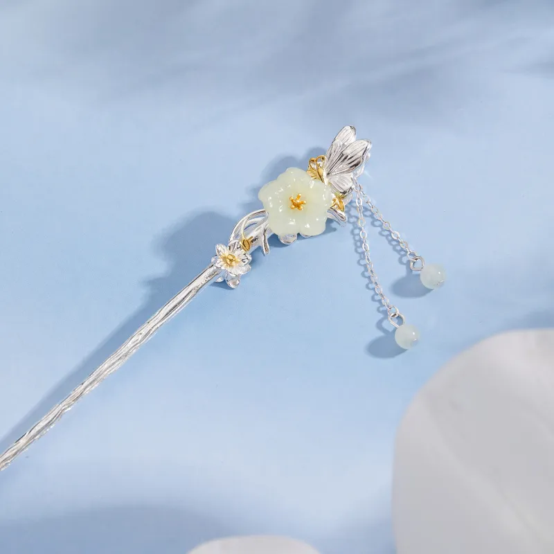 MOLADY 925 Sterling Silver Hairpins Women's-1