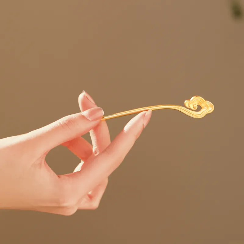 MOLADY 999 Fine Silver Hairpins Women's-2