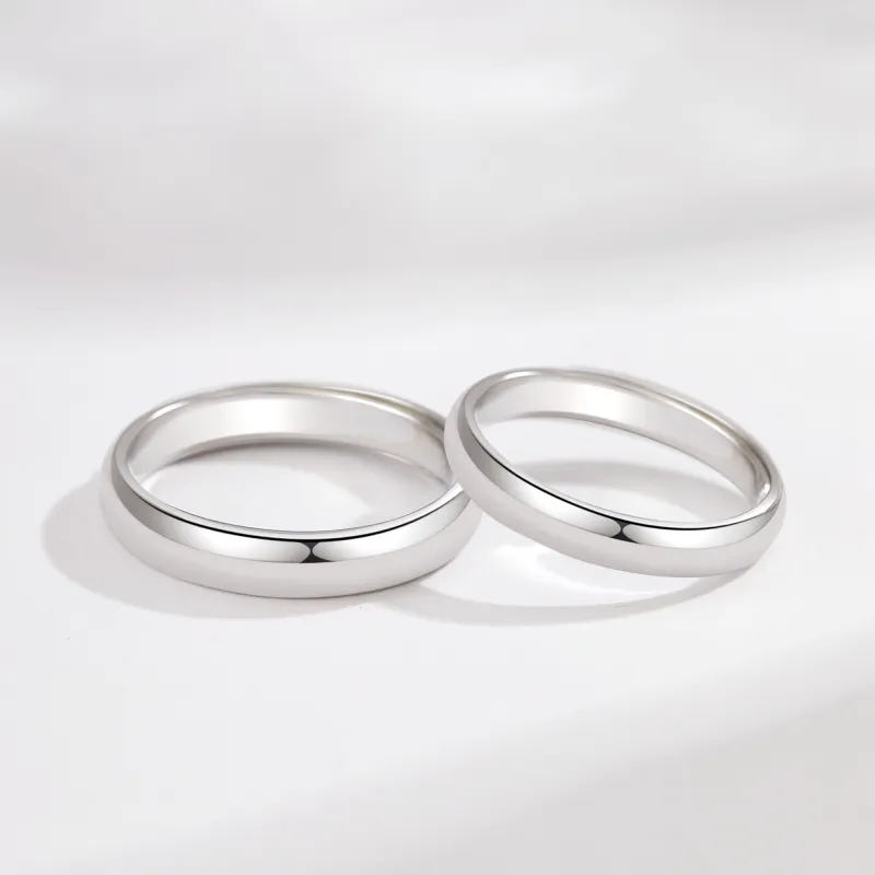 MOLADY 999 Fine Silver Rings Unisex-2
