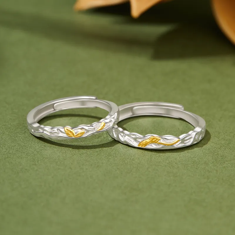 MOLADY S999 Fine Silver Rings Unisex-1