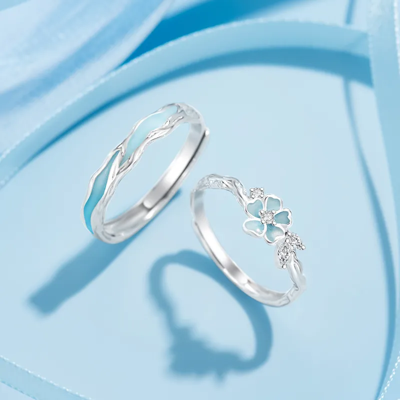 MOLADY S925 Silver Rings Unisex-5