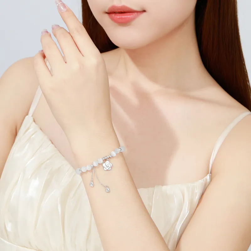 MOLADY S925 Silver Bracelets Women's-5