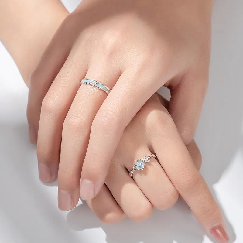 MOLADY S925 Silver Rings Unisex-4