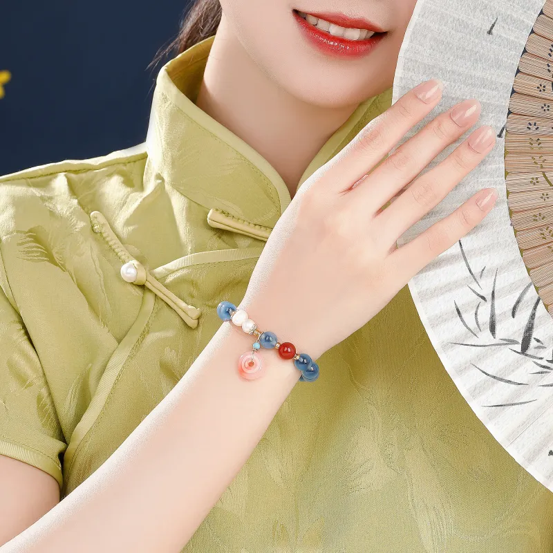 MOLADY Agate Jade Bracelets Unisex-4