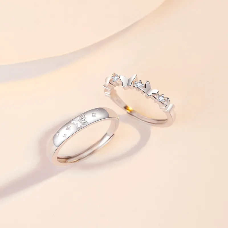 MOLADY S925 Silver Rings Unisex-3