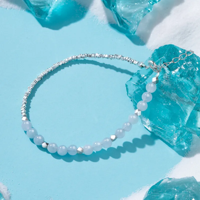 MOLADY Chalcedony Jade Bracelets Women's-4