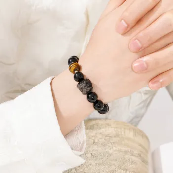 MOLADY Obsidian Bracelets Men's