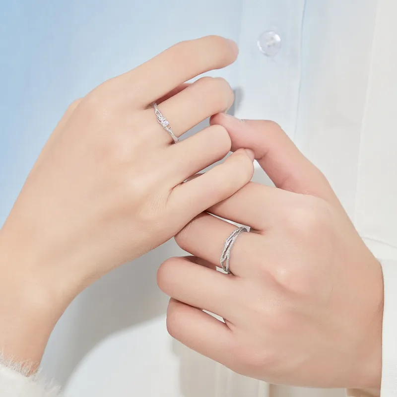 MOLADY S925 Silver Rings Unisex-2