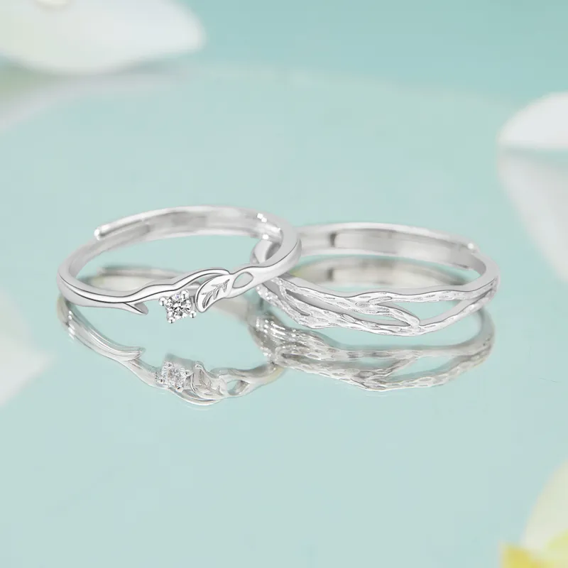 MOLADY S925 Silver Rings Unisex-3