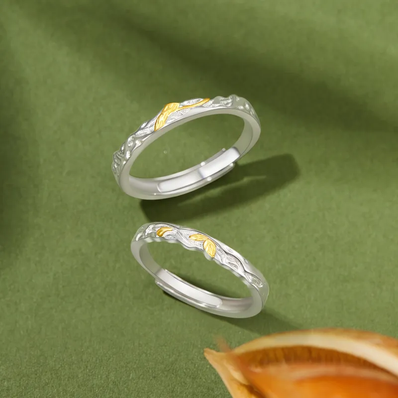 MOLADY S999 Fine Silver Rings Unisex-2