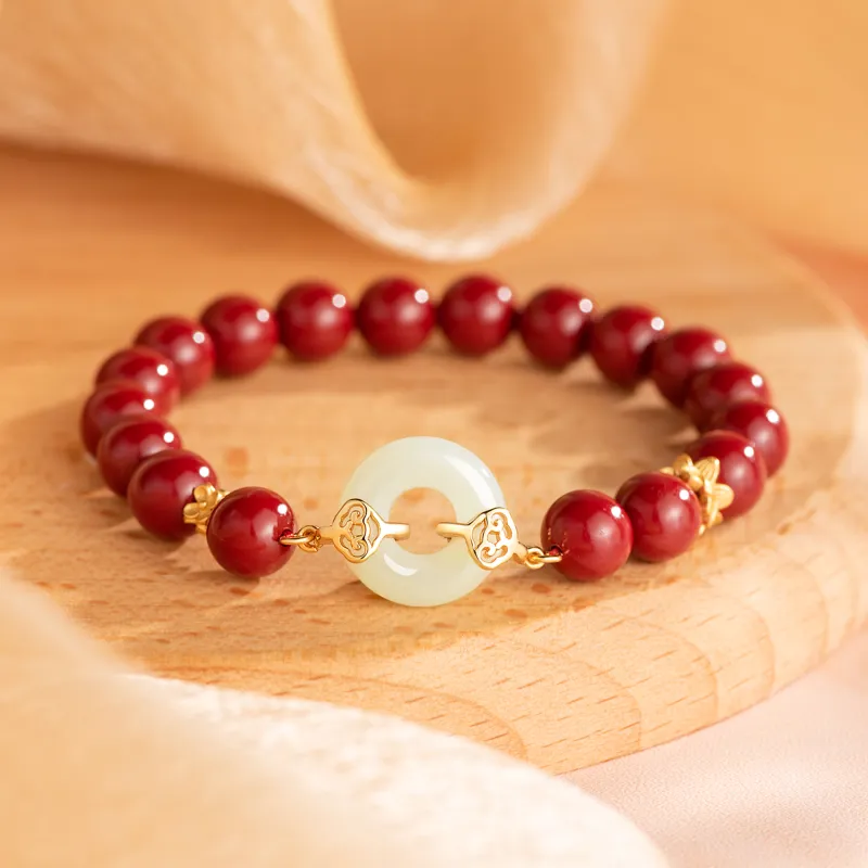 MOLADY Chalcedony Jade Bracelet For Women's Women's-1