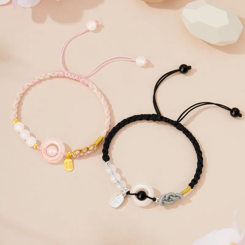 MOLADY Chalcedony Bracelets Unisex-5