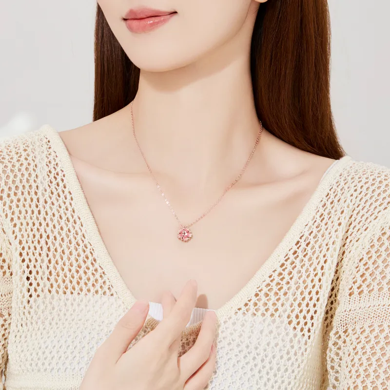 MOLADY S925 Silver Necklaces Women's-6