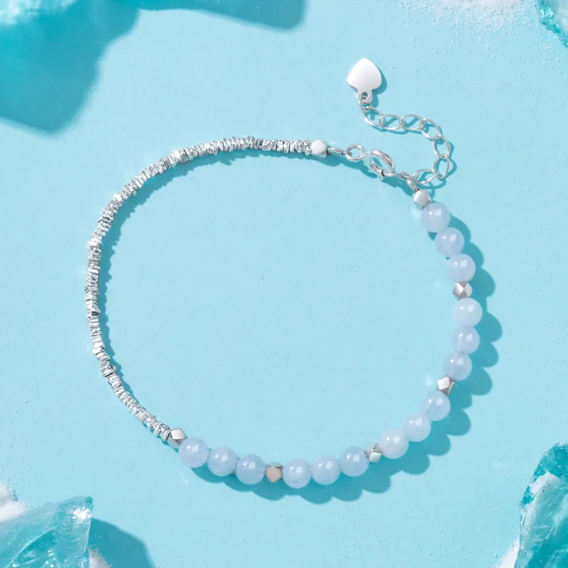 MOLADY Chalcedony Jade Bracelets Women's-3