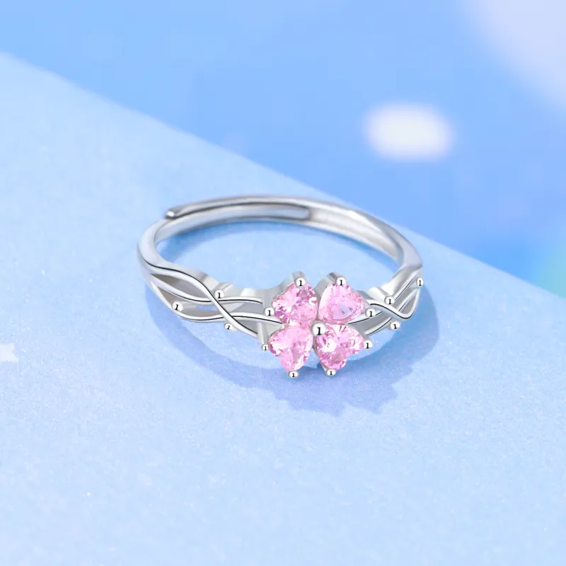MOLADY S925 Silver Ring Girl Women's-15