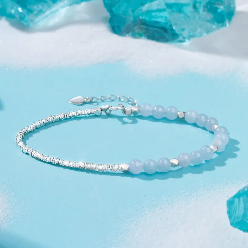 MOLADY Chalcedony Jade Bracelets Women's-2