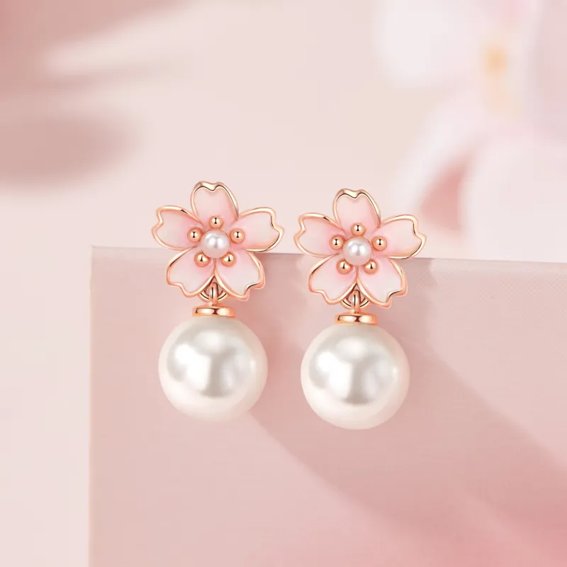 MOLADY S999 Fine Silver Earrings Women's-1