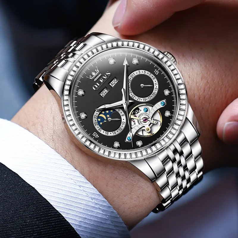 OLEVS Men Watch-1