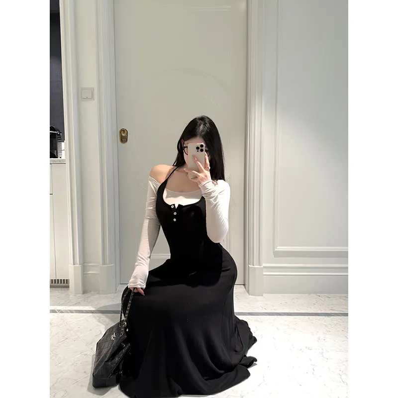 BSEVENI Two Piece Skirt Sets Women's-4