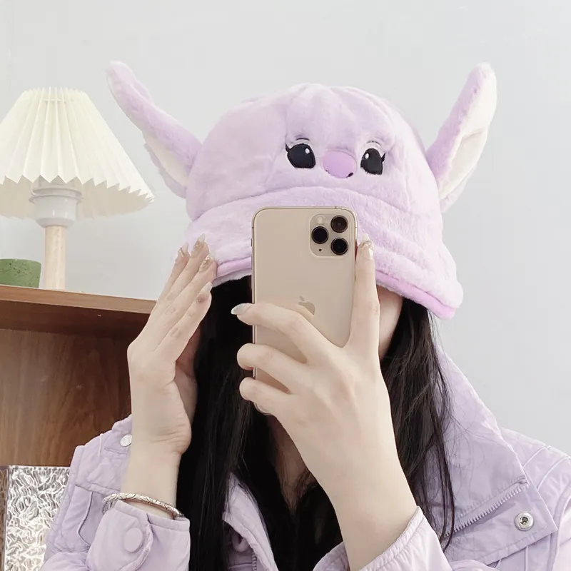 Disney Stitch Series Bucket Hats Women's-2
