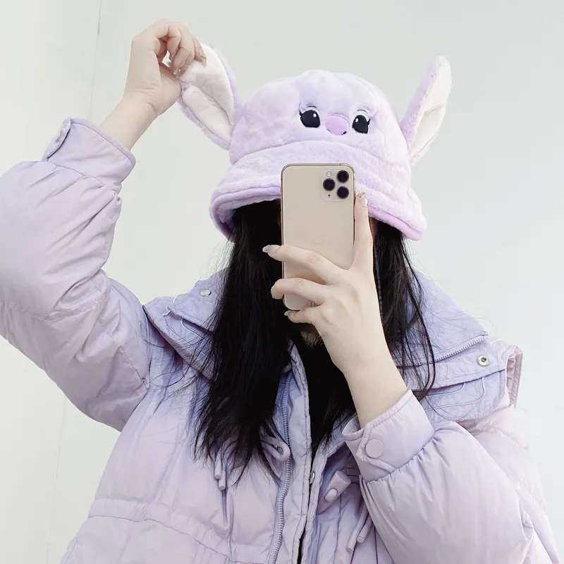 Disney Stitch Series Bucket Hats Women's-3