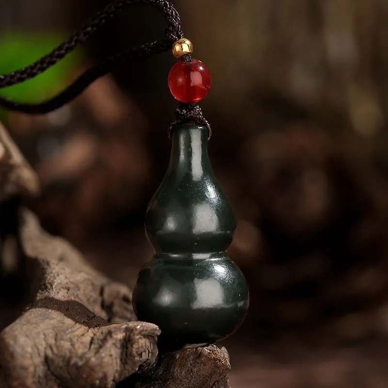 Princess Cui Hetian Jade Black Jade Unisex-3