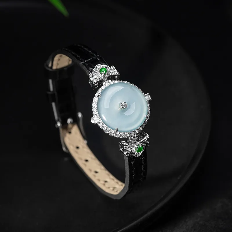 Princess Cui Ice Glutinous Jadeite Bracelets Unisex-1