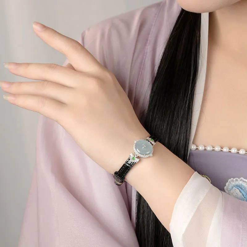 Princess Cui Ice Glutinous Jadeite Bracelets Unisex-6