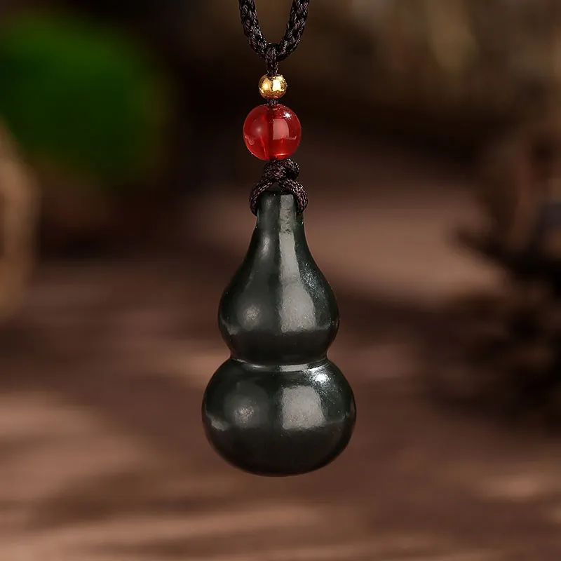 Princess Cui Hetian Jade Black Jade Unisex-1