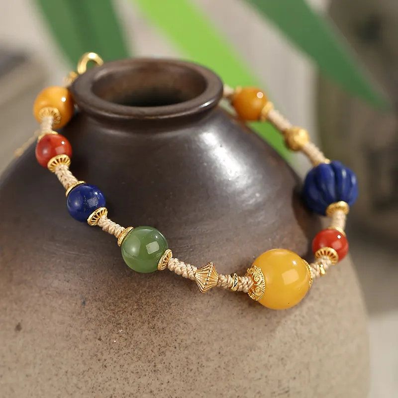 Princess Cui Beeswax Bracelets Unisex-2