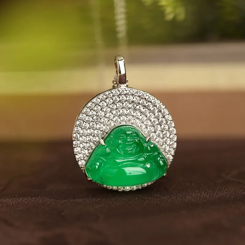 Princess Cui Chalcedony Necklaces Unisex-2