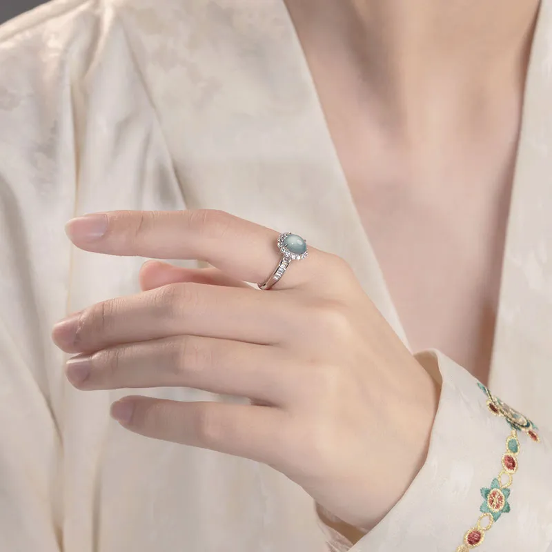 Princess Cui Ice Type Jadeite Rings Women's-4