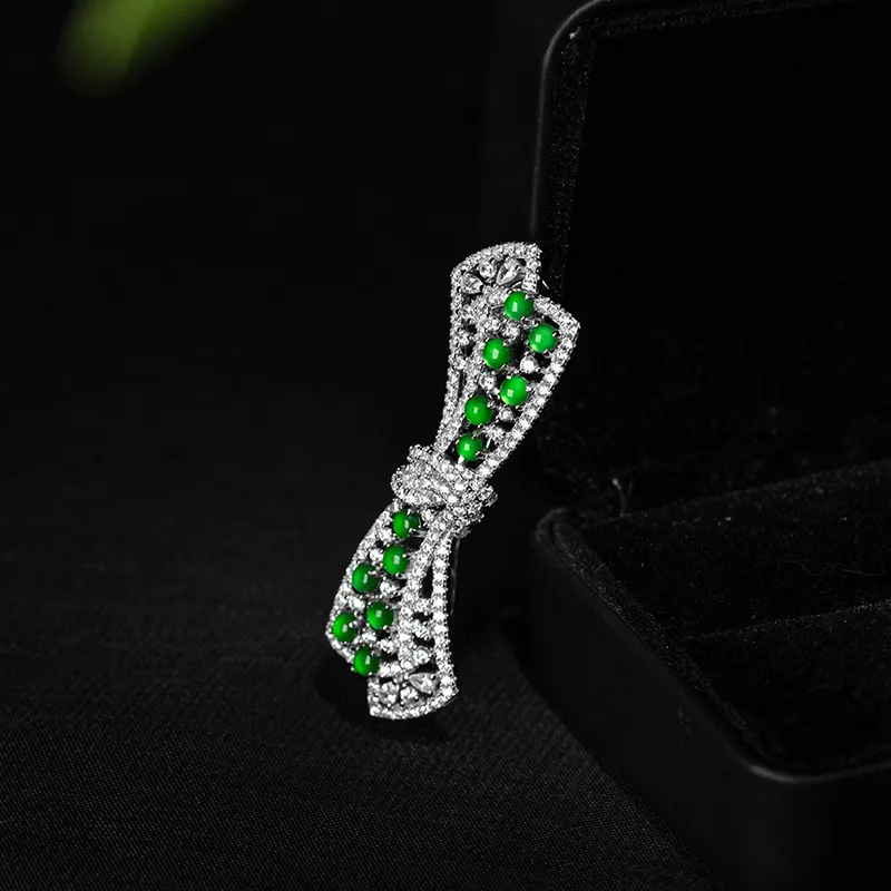 Princess Cui Ice Type Jadeite Hair Clip Women's-3