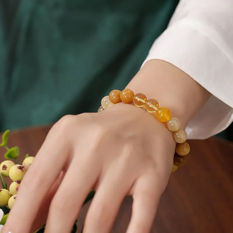 Princess Cui Agate Jade Bracelets Unisex-14