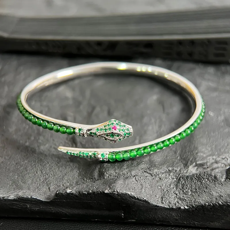 Princess Cui Ice Type Jadeite Bangles Unisex-4