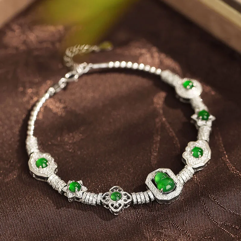 Princess Cui High Ice Jade Jadeite Bracelets Women's-2