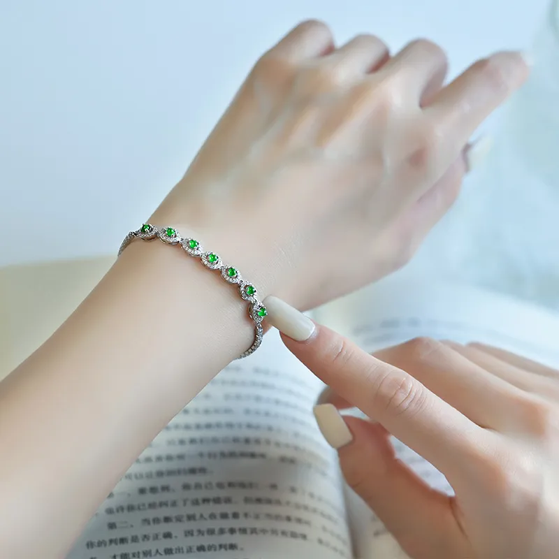 Princess Cui High Ice Jade Bracelets Women's-2