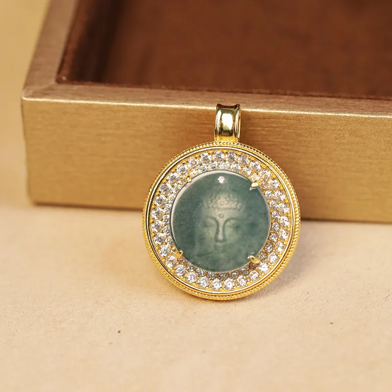 Princess Cui Ice Type Jadeite Necklaces Women's-2