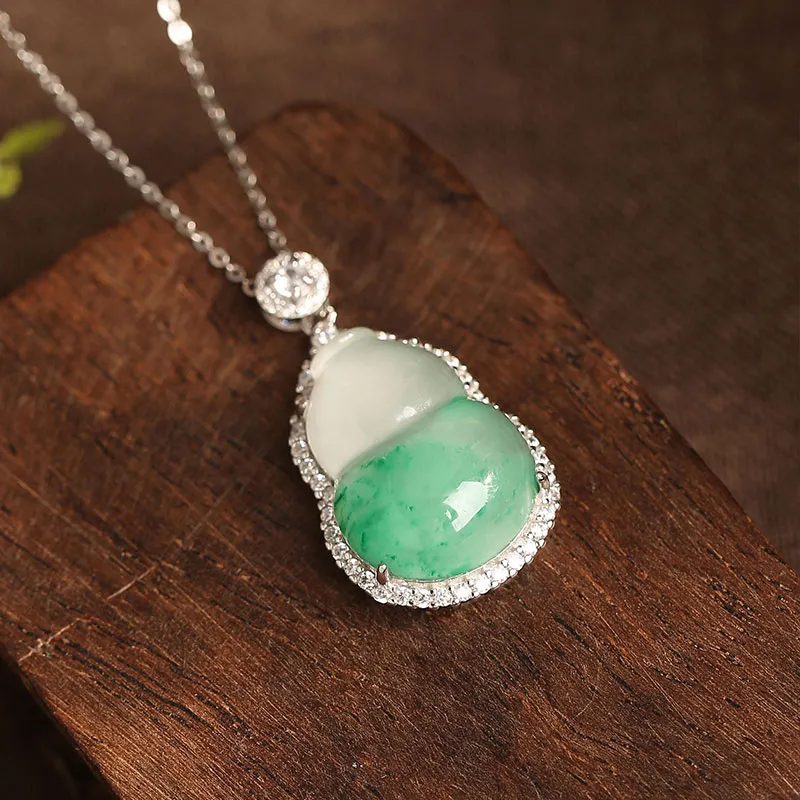 Princess Cui Dulong Jade Necklaces Women's-3