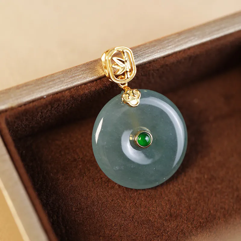 Princess Cui Ice Type Jadeite Necklaces Women's-3