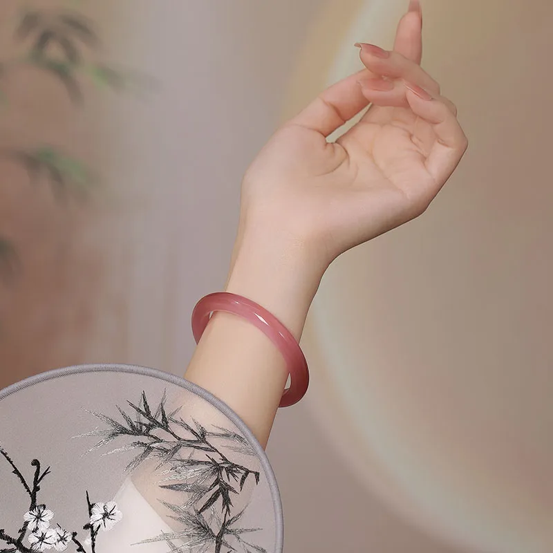 Princess Cui Glass Cat Eye Bangles Women's-5