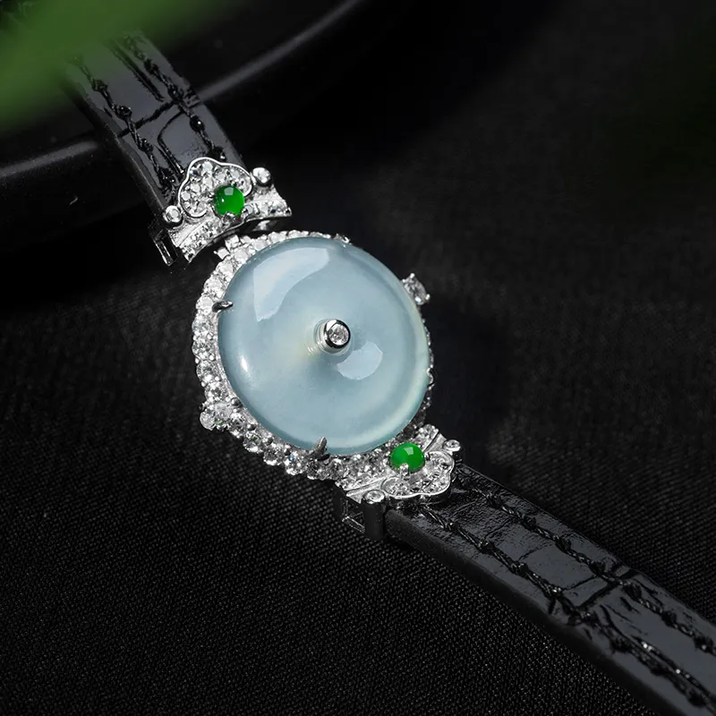 Princess Cui Ice Glutinous Jadeite Bracelets Unisex-2