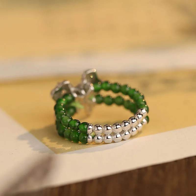 Princess Cui Ice Type Jadeite Rings Women's-3