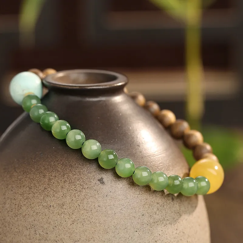 Princess Cui Agarwood Bracelets Unisex-5