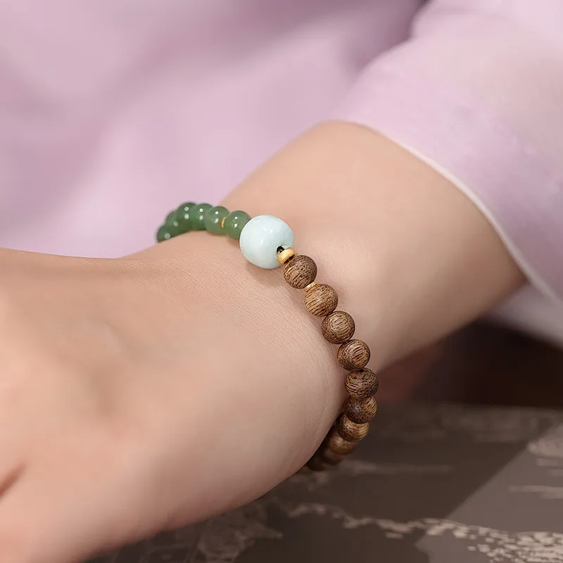 Princess Cui Agarwood Bracelets Unisex-6