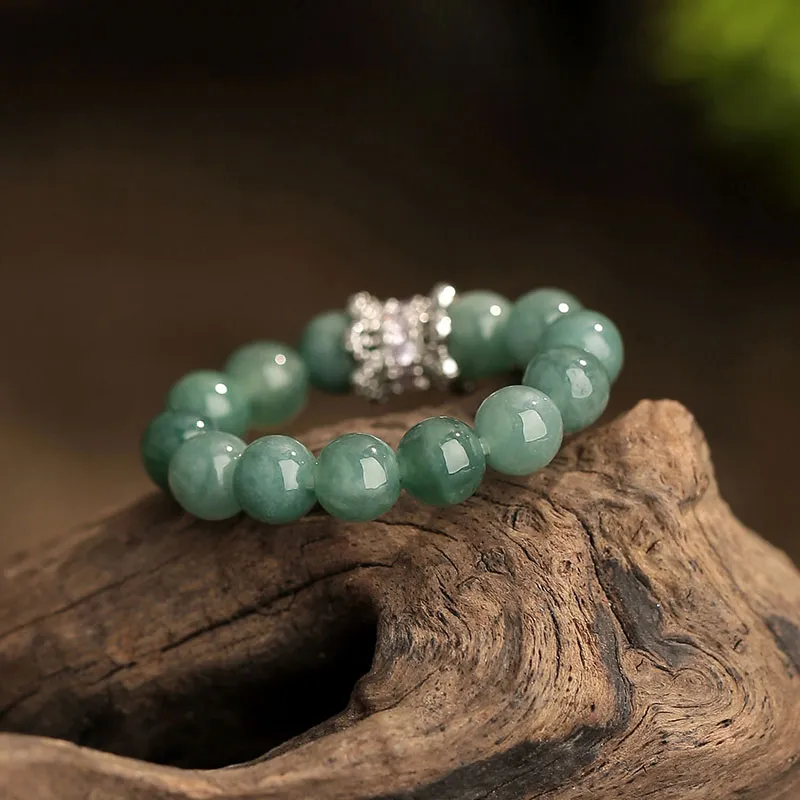 Princess Cui Ice Glutinous Jadeite Rings Unisex-2