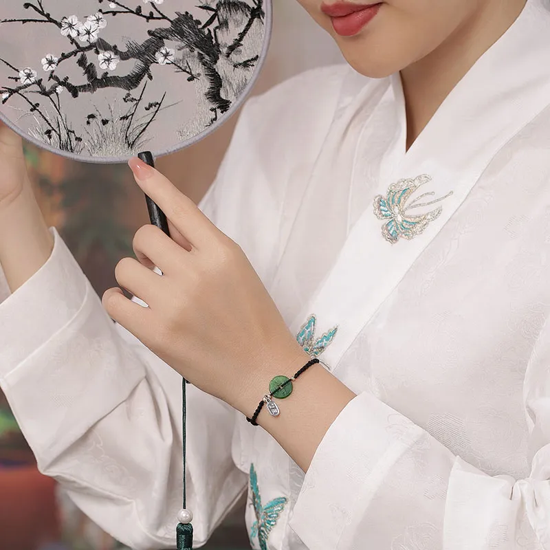Princess Cui Ice Glutinous Jadeite Bracelets Unisex-6