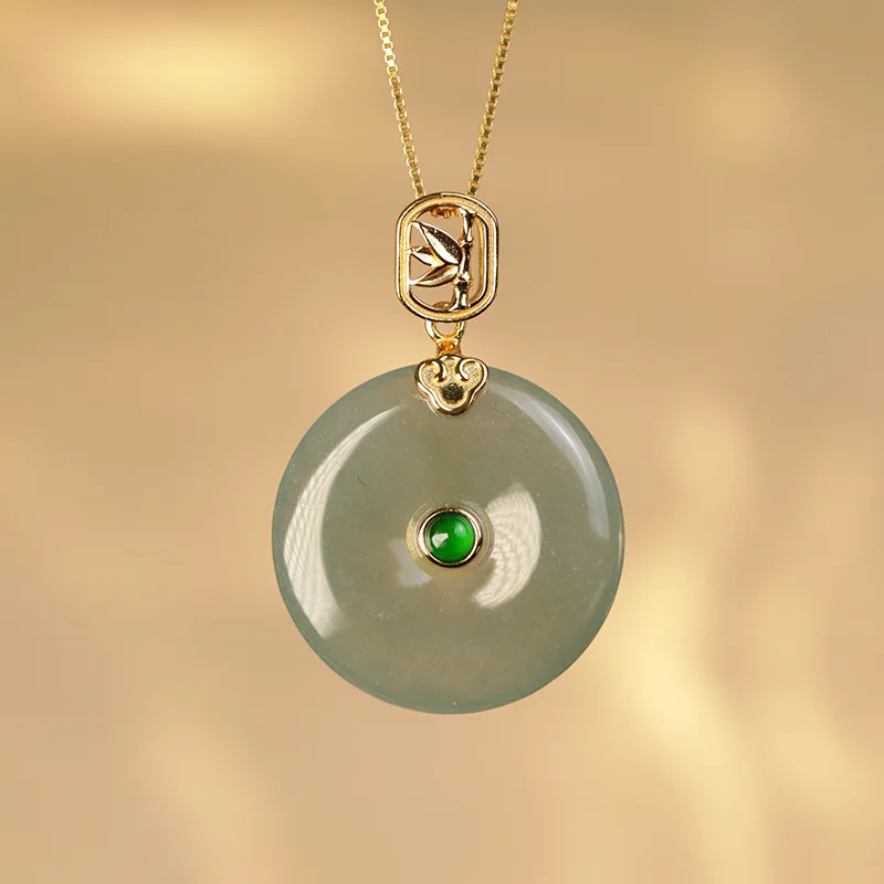 Princess Cui Ice Type Jadeite Necklaces Women's-1